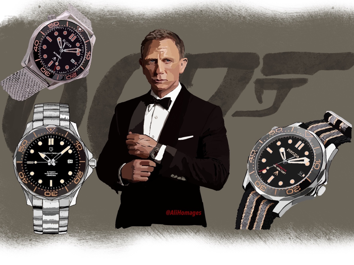 Best Omega Seamaster 007 No Time To Die Homage Watches | Ali Homages